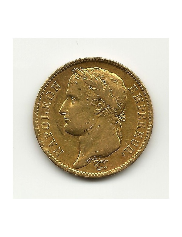 40 Francs Napoléon I 1809W