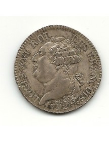 1/2 Ecu 3 Livres - 1792A