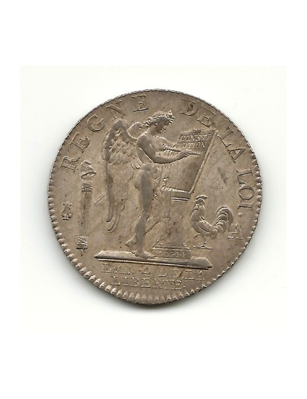 1/2 Ecu 3 Livres - 1792A